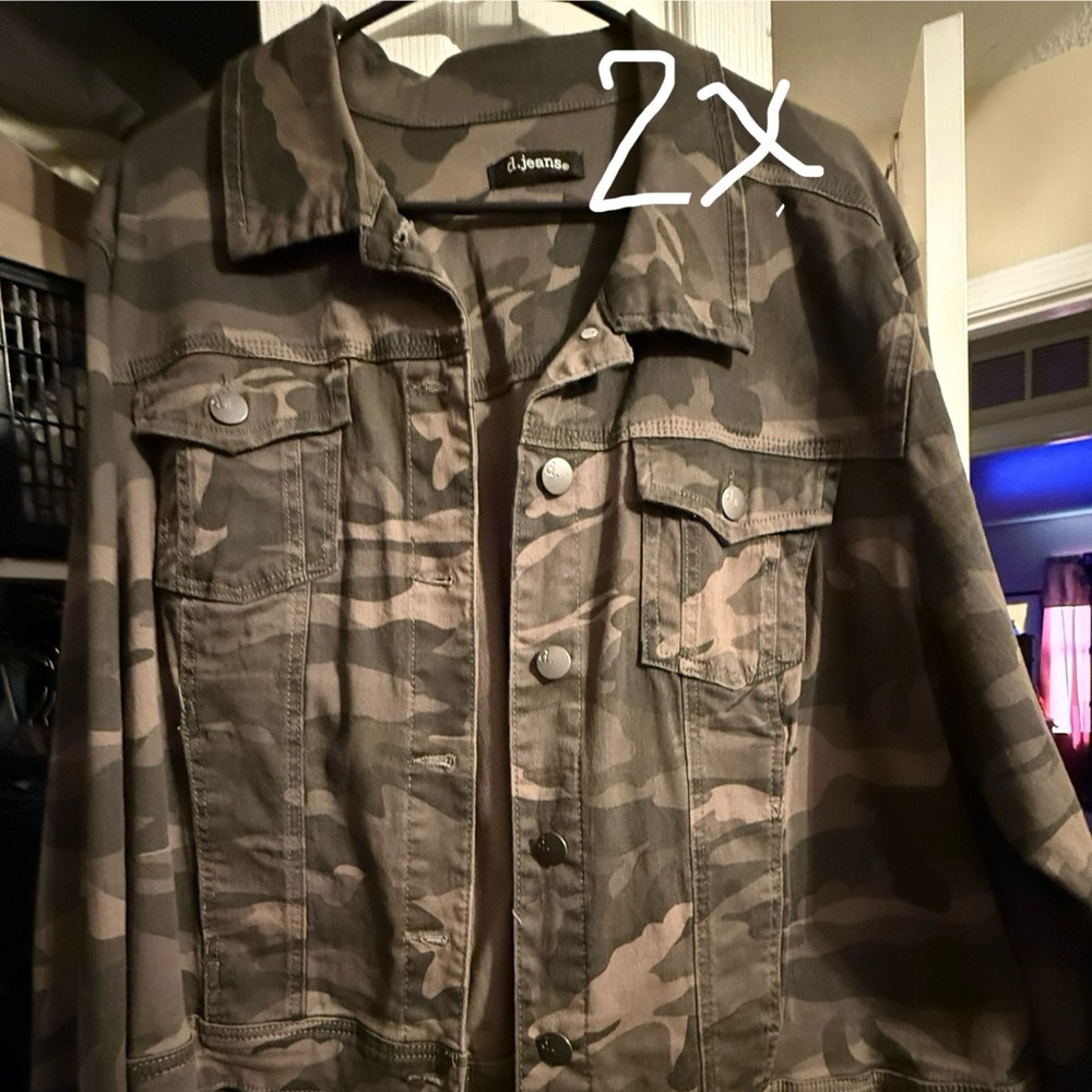Army Patterned Jacket